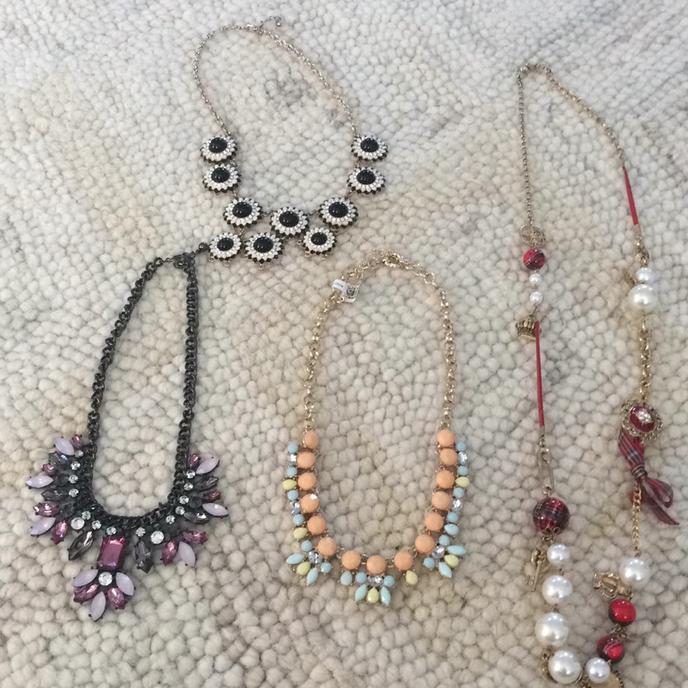 4 necklace bundle